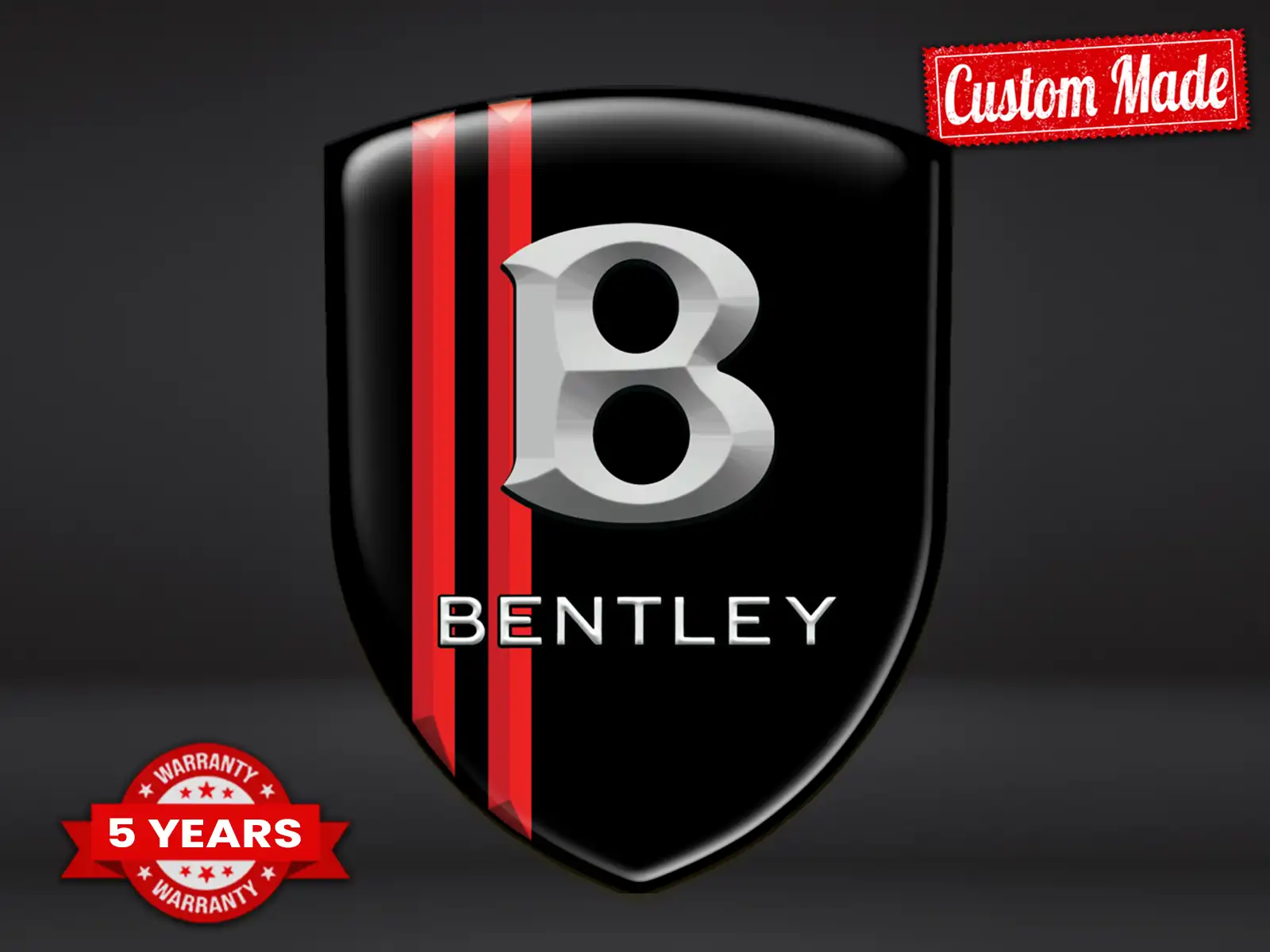 Bentley Pegatinas Calcomanía Auto Resistentes Alta Calidad 